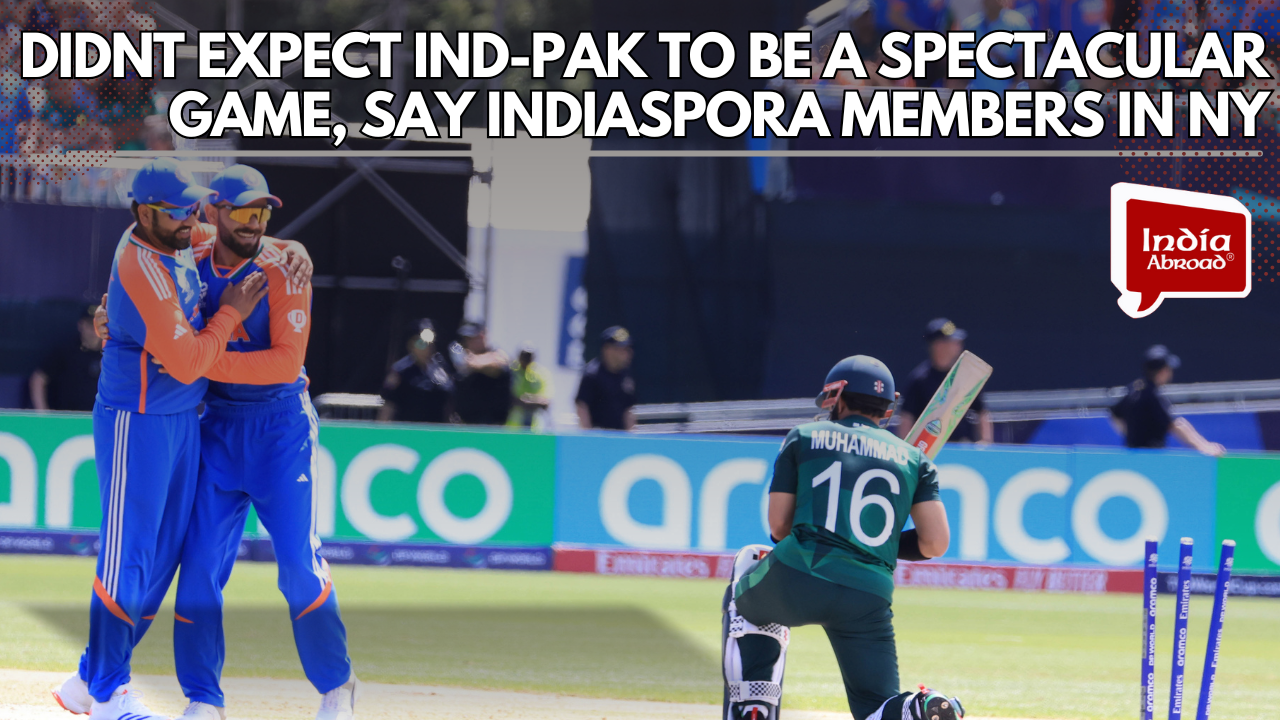 Didnt expect Ind-Pak to be a spectacular game, say Indiaspora members in NY